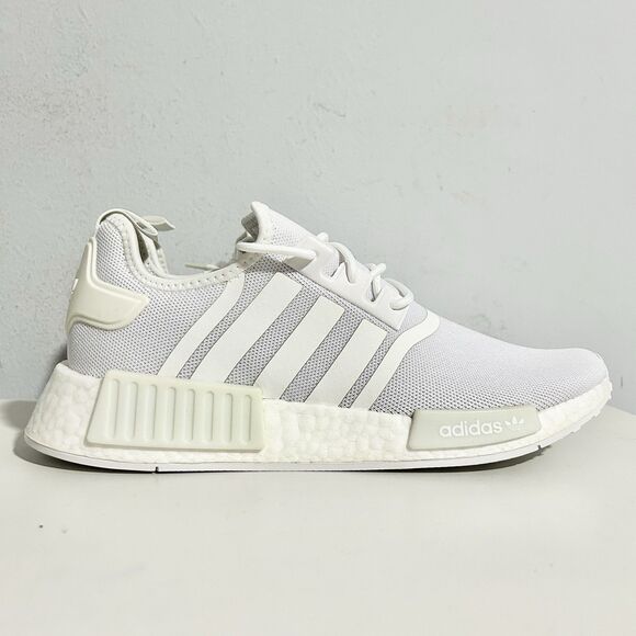 Adidas NMD_R1 Primeblue “Triple White” Men’s Size 10 Lifestyle Comfort Sneakers main image 5
